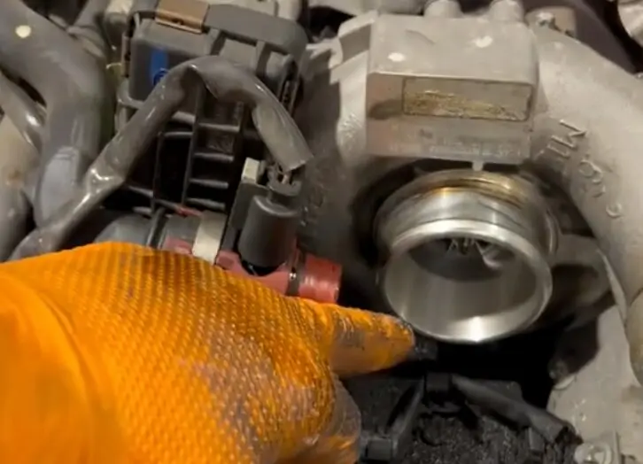 El turbo del Mercedes V6