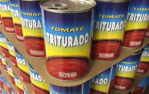 tomate triturado