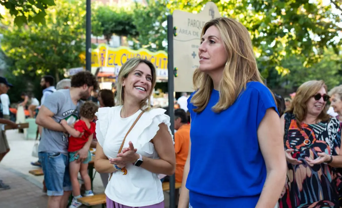 Patricia Peinado y Paloma Tejero