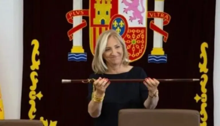 La alcaldesa de Brunete