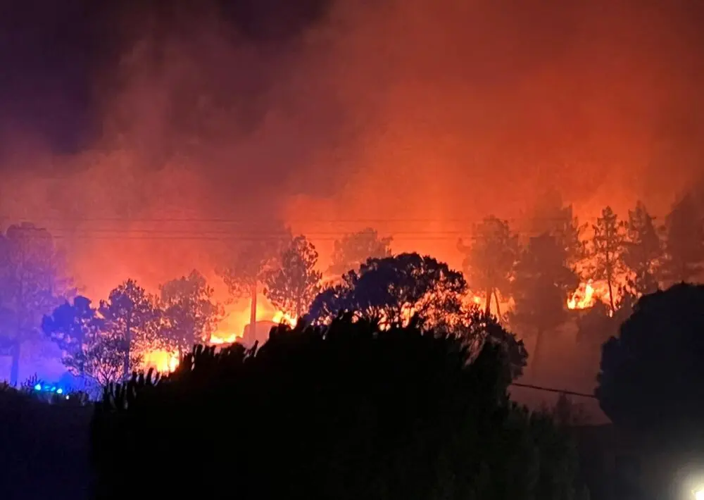 Incendio Collado Mediano