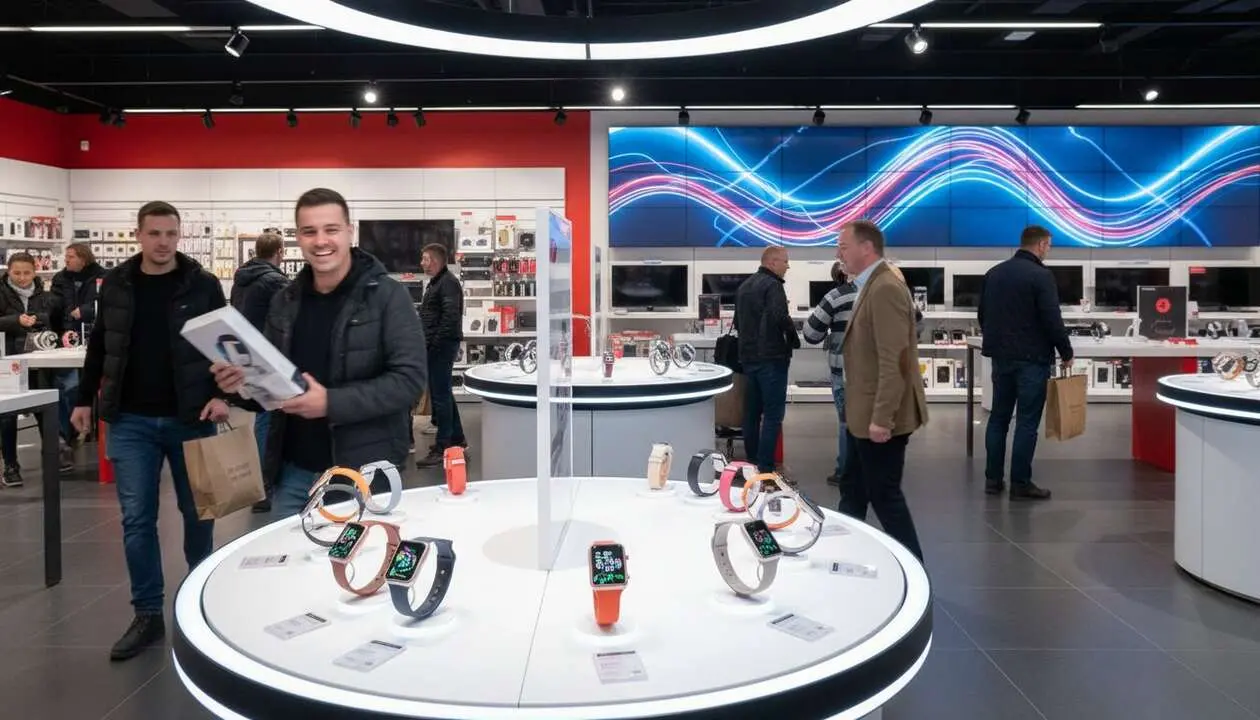  MediaMarkt ofrece la Watch Series 11 al mejor precio hist&oacute;rico en una oferta r&eacute;cord para los amantes de la tecnolog&iacute;a &mdash; Imagen generada por IA 