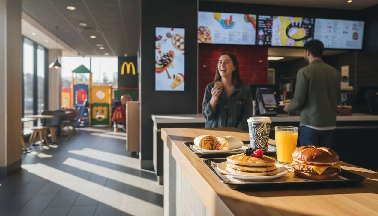  Nuevo men&uacute; y promociones de McDonald's que sorprender&aacute;n a todos los amantes de la comida r&aacute;pida &mdash; Imagen generada por IA 