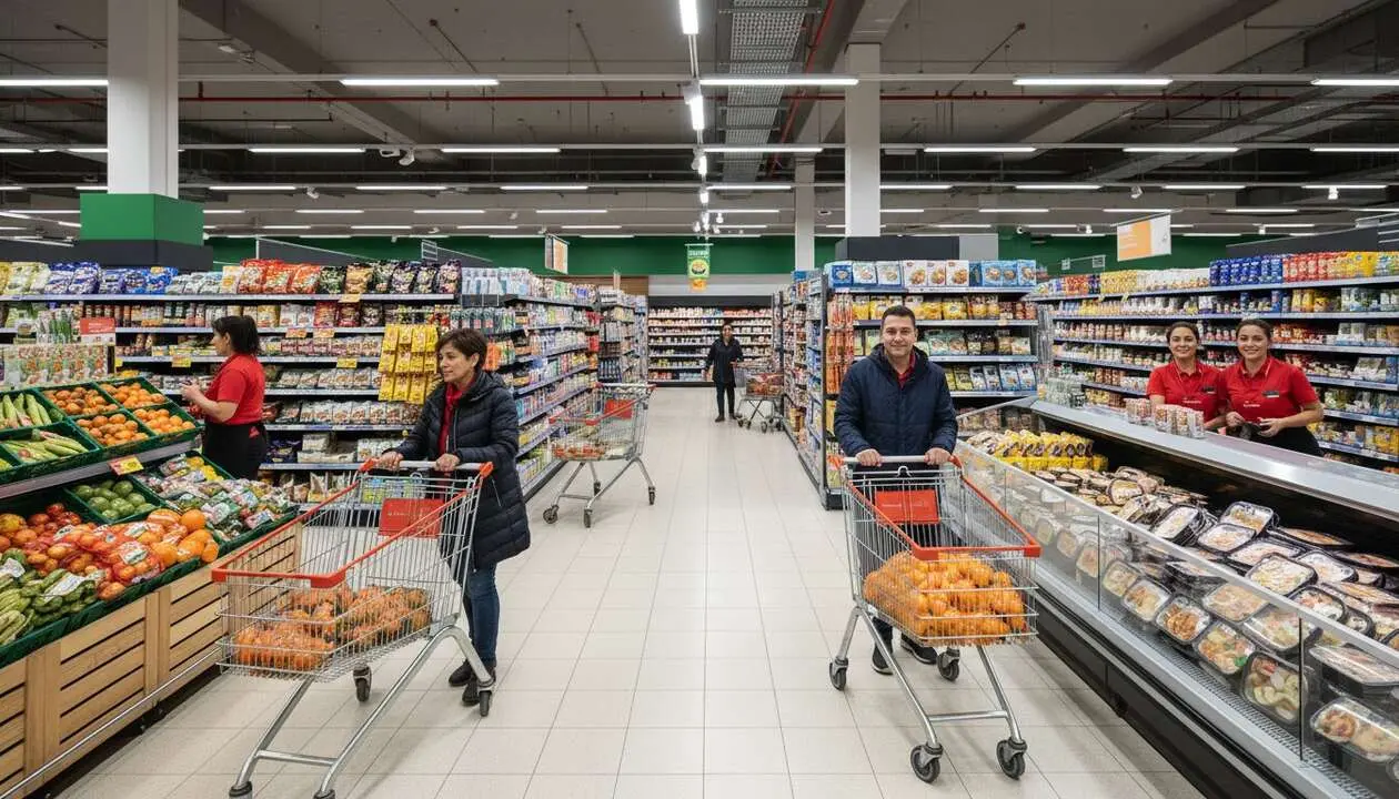  Nueva inversi&oacute;n millonaria de Mercadona transforma su cat&aacute;logo con productos y ofertas exclusivas para consumidores actuales &mdash; Imagen generada por IA 