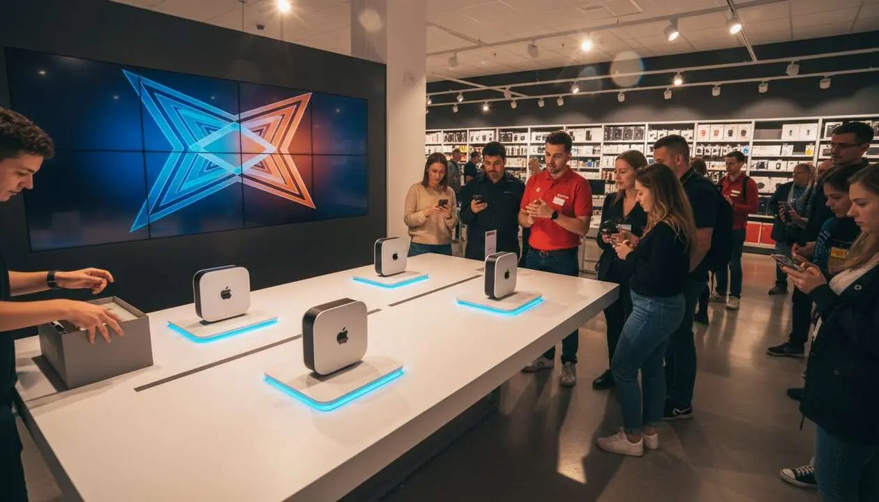 Mac mini M4 en oferta exclusiva de MediaMarkt con precio especial por tiempo limitado &mdash; Imagen generada por IA 