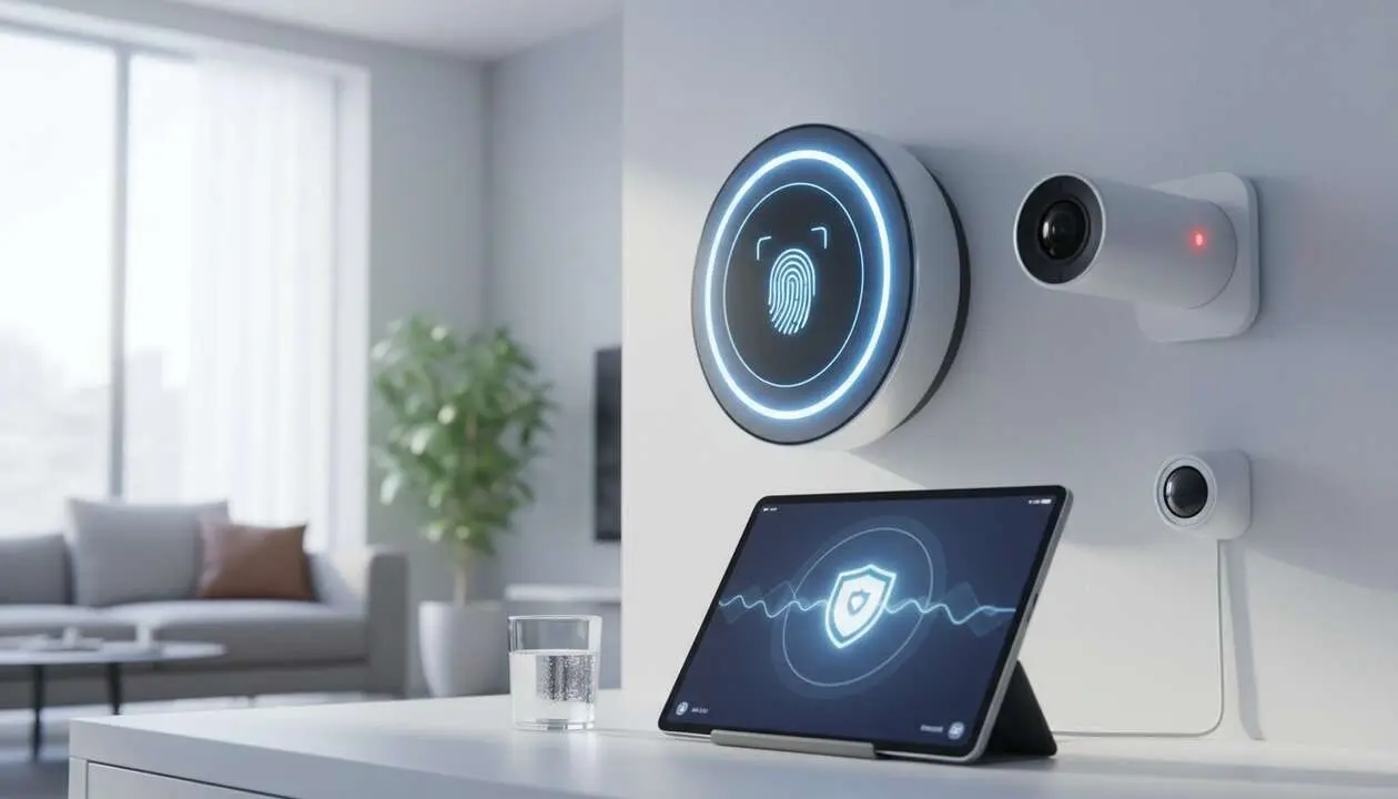  Prosegur y Movistar presentan seguro para hogar con alarma inteligente avanzada y protecci&oacute;n total contra robos y emergencias &mdash; Imagen generada por IA 