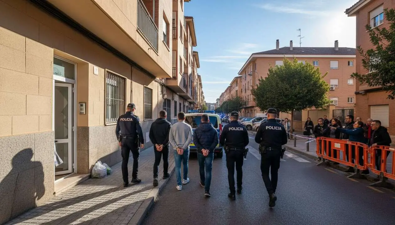  Cinco detenidos tras ola de robos en viviendas de Alcorc&oacute;n y Carabanchel en investigaci&oacute;n policial reciente &mdash; Imagen generada por IA 
