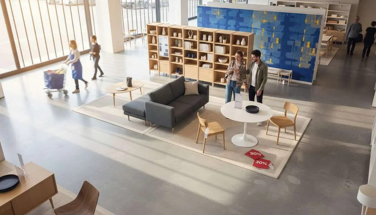  Oferta del 30% en muebles cl&aacute;sicos de Ikea, &uacute;ltima oportunidad para aprovechar descuentos exclusivos &mdash; Imagen generada por IA 