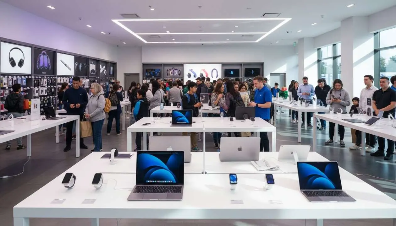  Ofertas exclusivas de productos Apple en Fnac este mayo con descuentos imperdibles para todos los fans de la tecnolog&iacute;a &mdash; Imagen generada por IA 