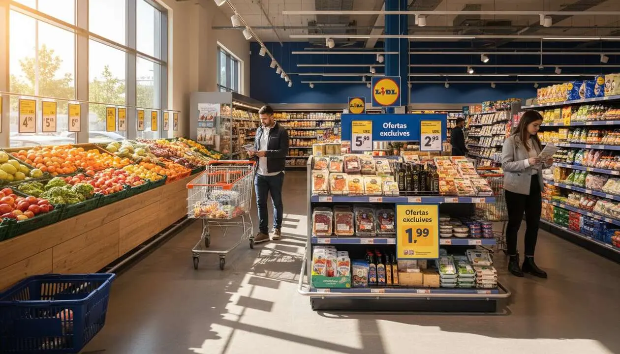  Ofertas exclusivas de Lidl esta semana con descuentos imperdibles en productos de calidad y alimentaci&oacute;n &mdash; Imagen generada por IA 