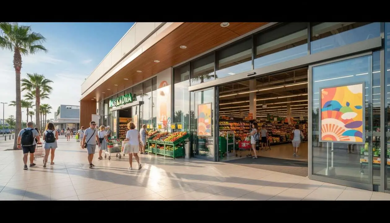  Nueva tienda de Mercadona abierta con horario de verano 2024 para mayor comodidad de los clientes &mdash; Imagen generada por IA 