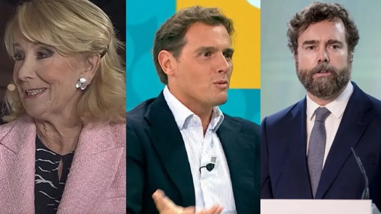 Esperanza Aguirre, Albert Rivera y Espinosa de los Monteros