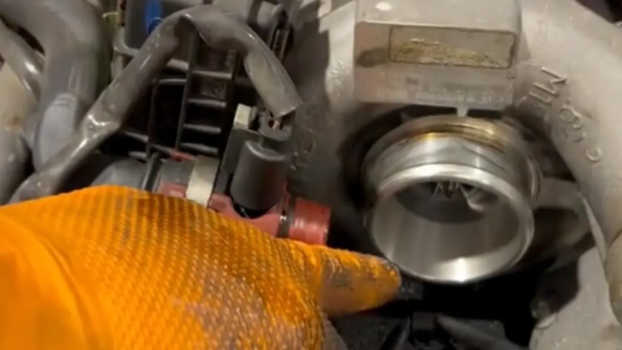 El turbo del Mercedes V6