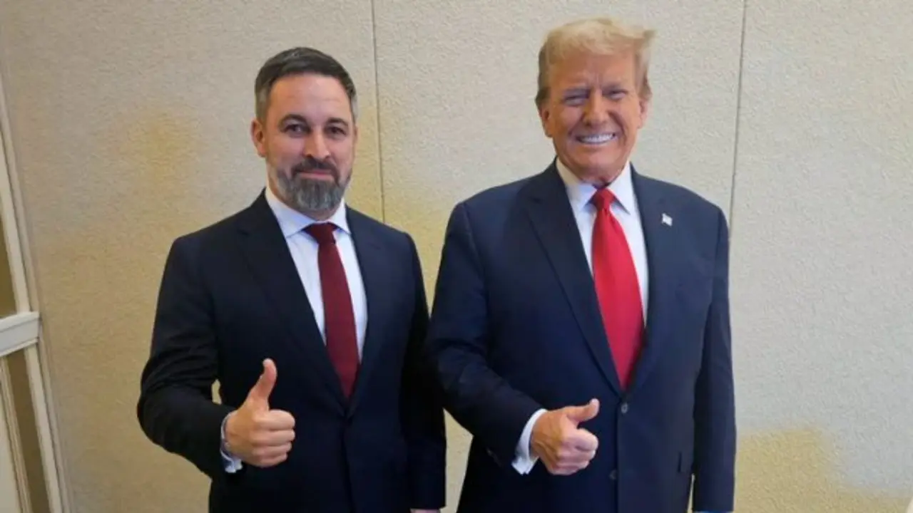 Santiago Abascal y Donald Trump
