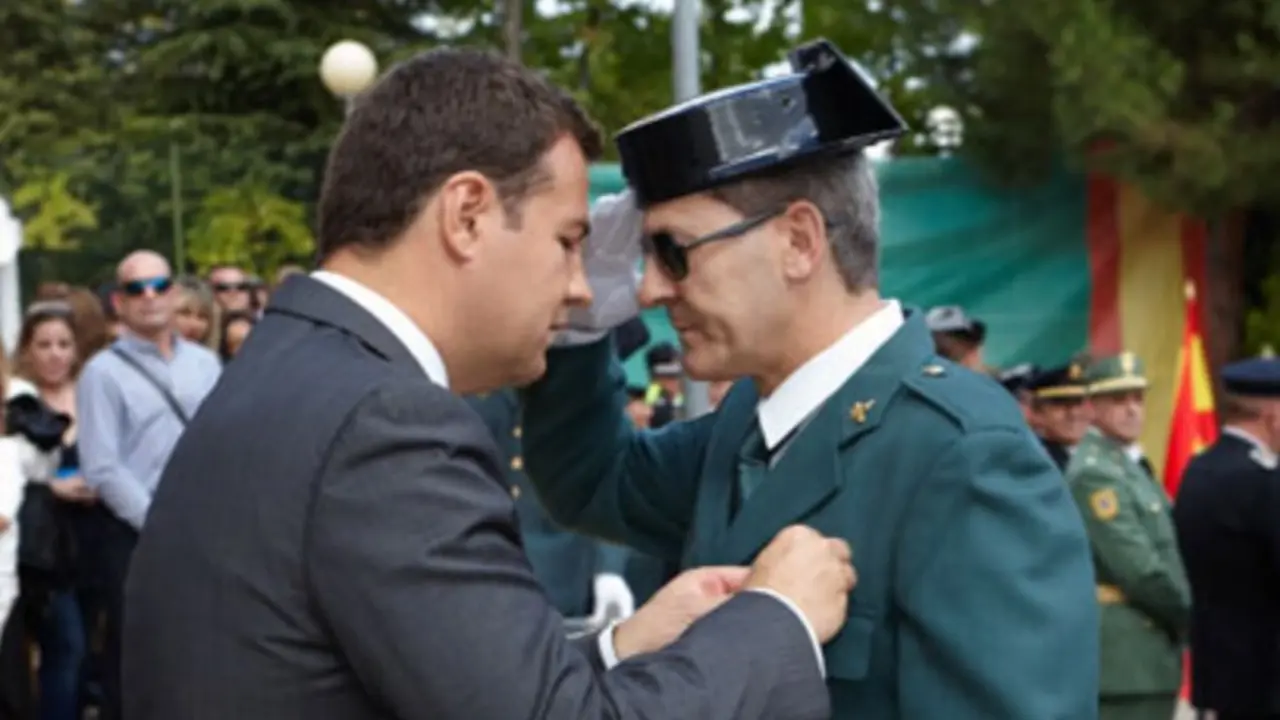 El alcalde de Las Rozas, Jos&eacute; de la Uz