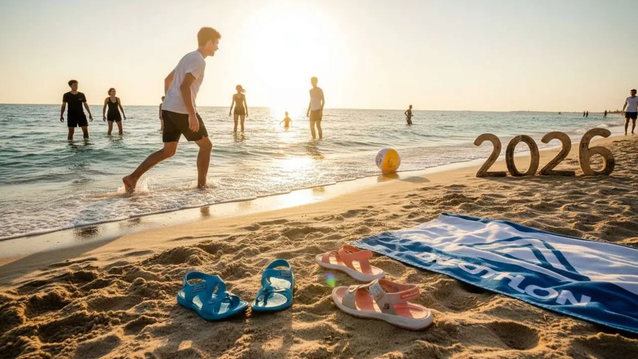  Sandalias Skechers en Decathlon 2026 para un verano c&oacute;modo y moderno que transforma tus d&iacute;as al aire libre &mdash; Imagen generada por IA 