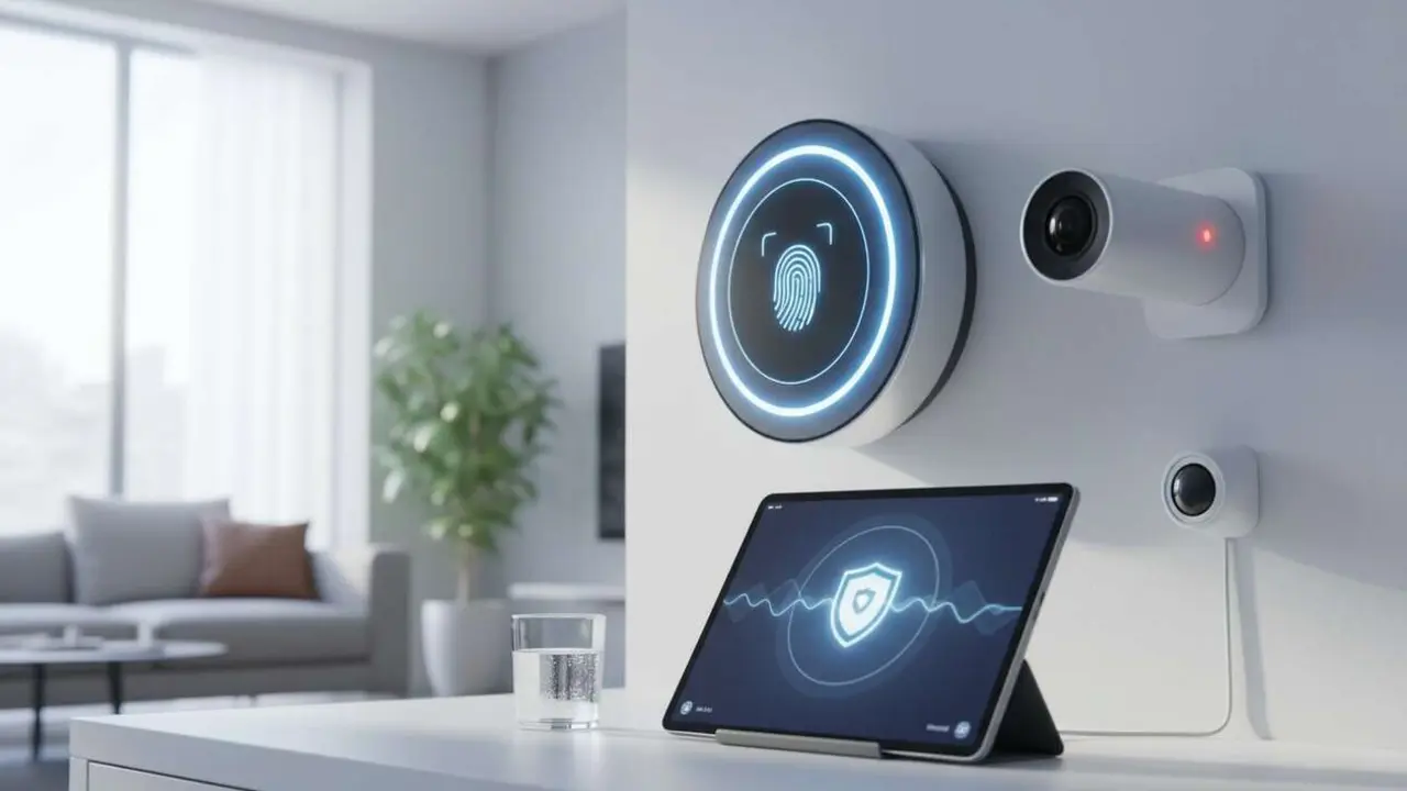  Prosegur y Movistar presentan seguro para hogar con alarma inteligente avanzada y protecci&oacute;n total contra robos y emergencias &mdash; Imagen generada por IA 
