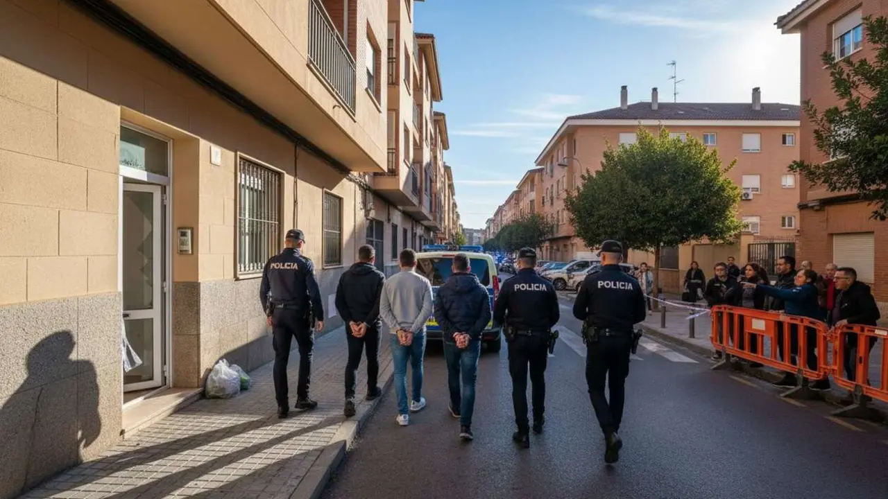  Cinco detenidos tras ola de robos en viviendas de Alcorc&oacute;n y Carabanchel en investigaci&oacute;n policial reciente &mdash; Imagen generada por IA 