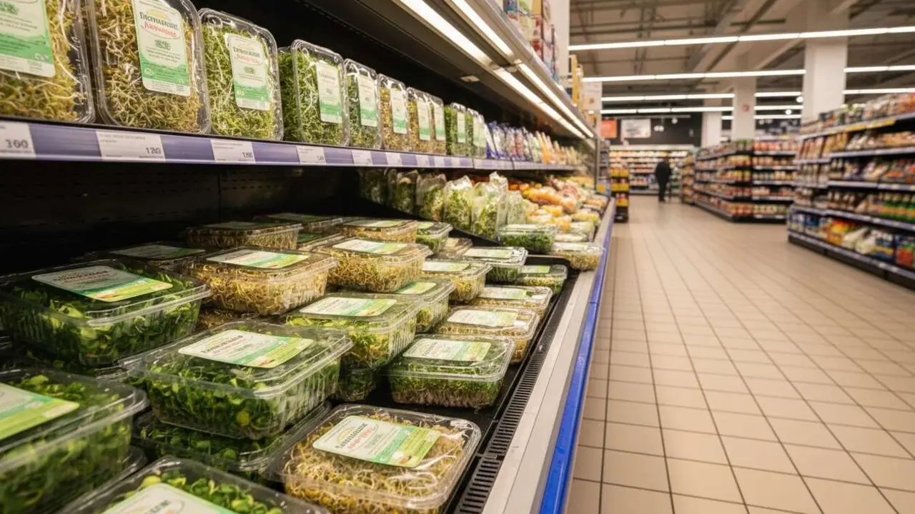  Brotes germinados con alerta de Salmonella en Carrefour que debes evitar para proteger tu salud &mdash; Imagen generada por IA 