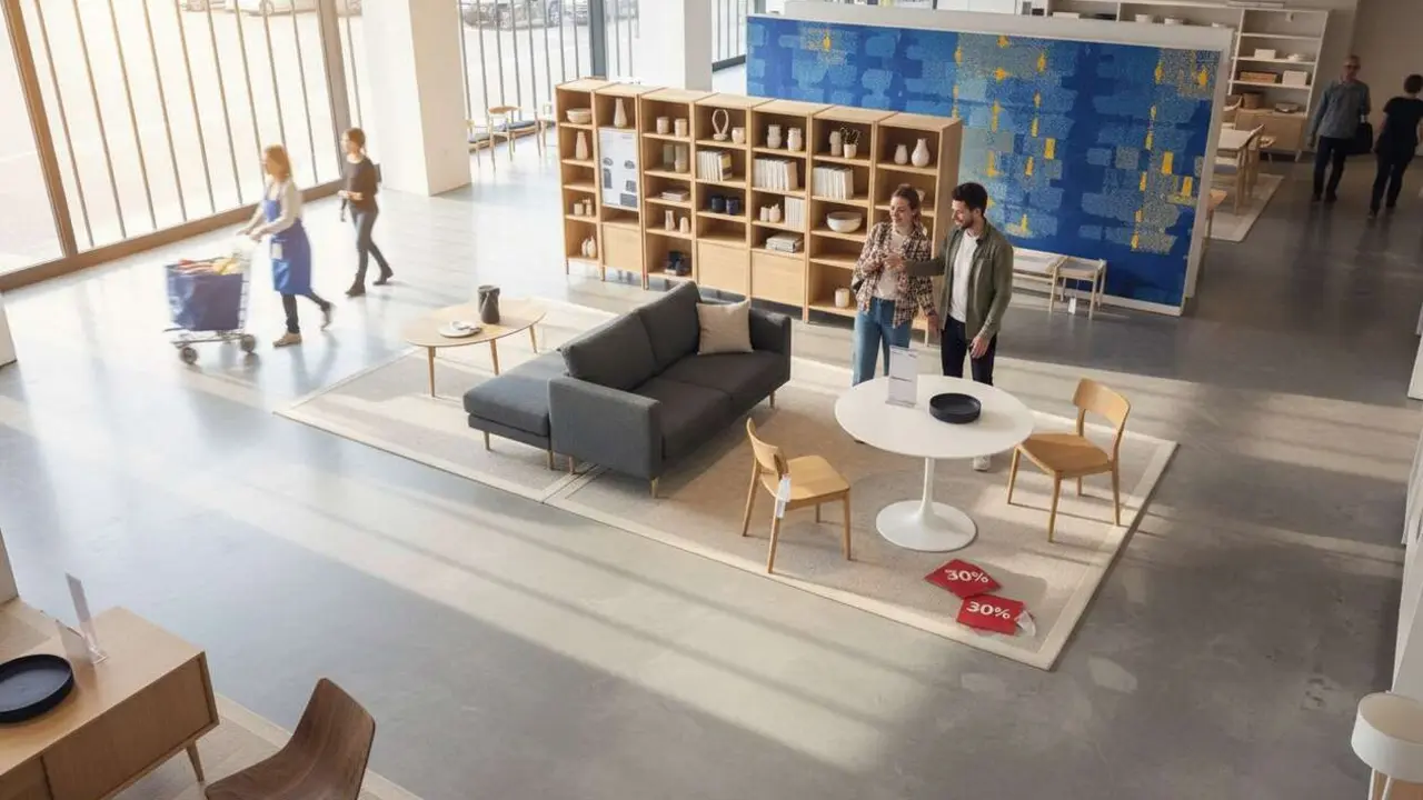  Oferta del 30% en muebles cl&aacute;sicos de Ikea, &uacute;ltima oportunidad para aprovechar descuentos exclusivos &mdash; Imagen generada por IA 