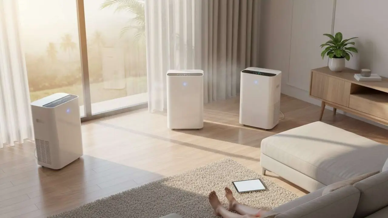  Climatizadores Leroy Merlin con conexi&oacute;n WiFi ideales para refrescar tu hogar en verano de forma eficiente &mdash; Imagen generada por IA 