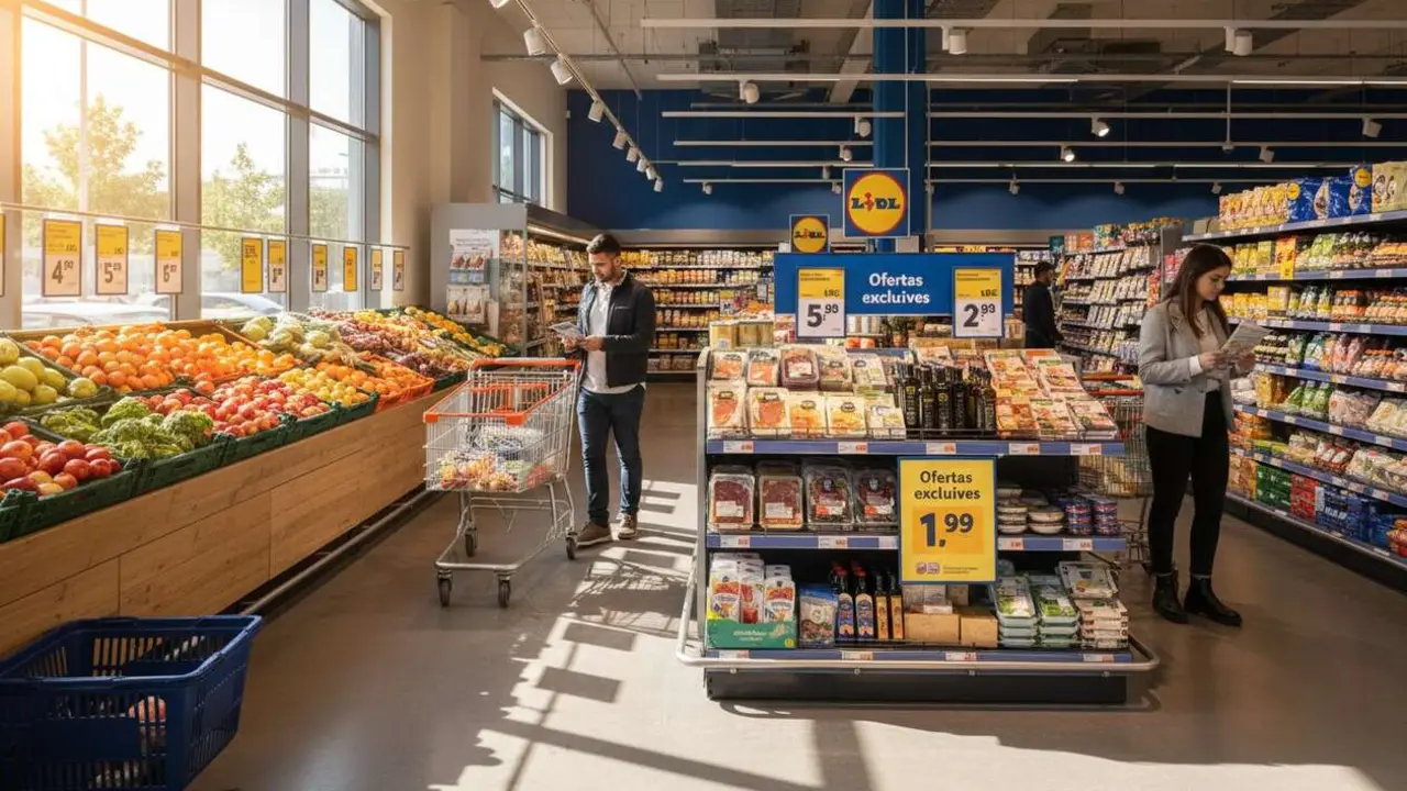  Ofertas exclusivas de Lidl esta semana con descuentos imperdibles en productos de calidad y alimentaci&oacute;n &mdash; Imagen generada por IA 