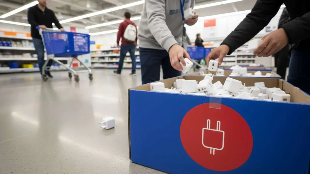  Enchufe inteligente de Ikea en oferta por solo 6,99 euros, liquidaci&oacute;n hasta fin de stock disponible &mdash; Imagen generada por IA 