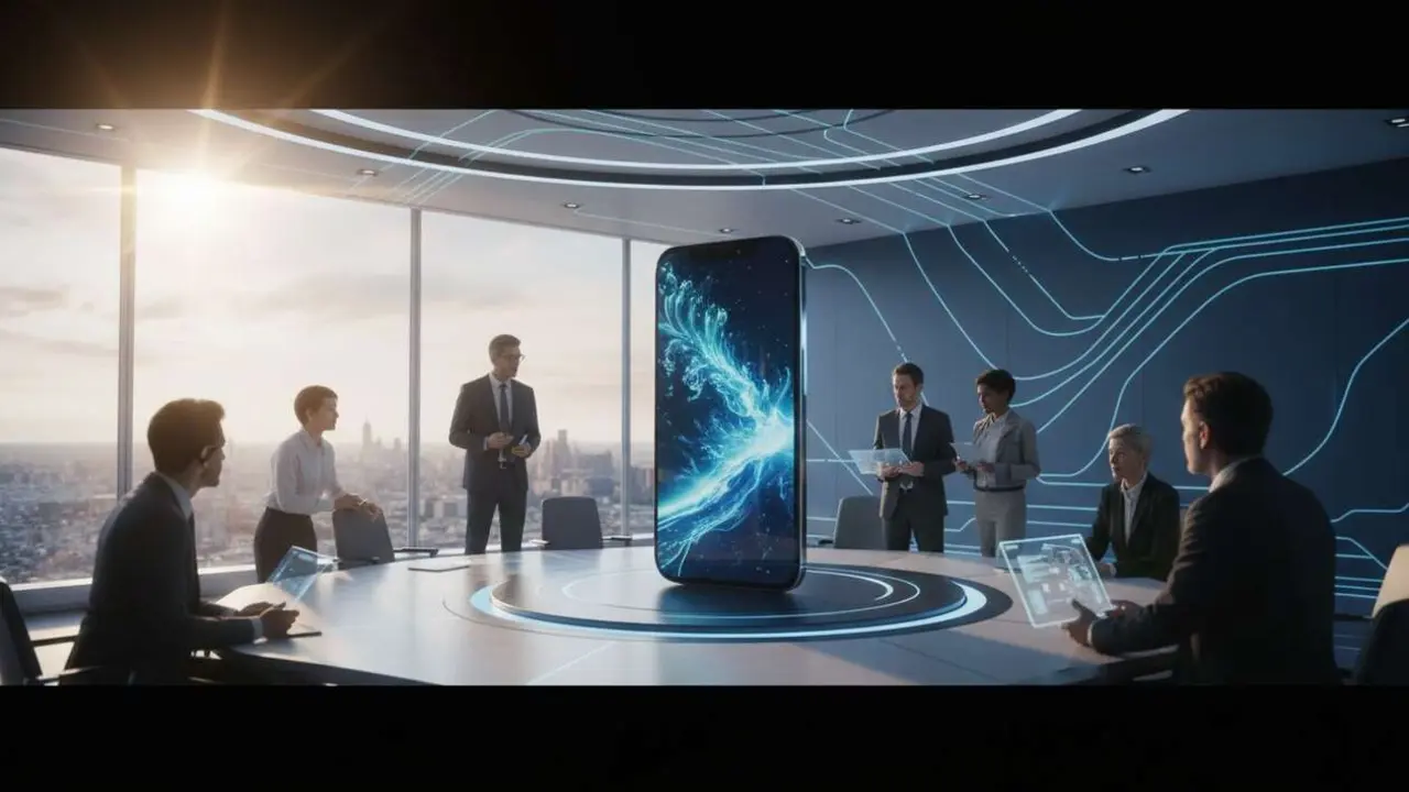  Movistar se prepara para lanzar nuevas ofertas exclusivas con el iPhone 18 Pro Max en el mercado espa&ntilde;ol &mdash; Imagen generada por IA 