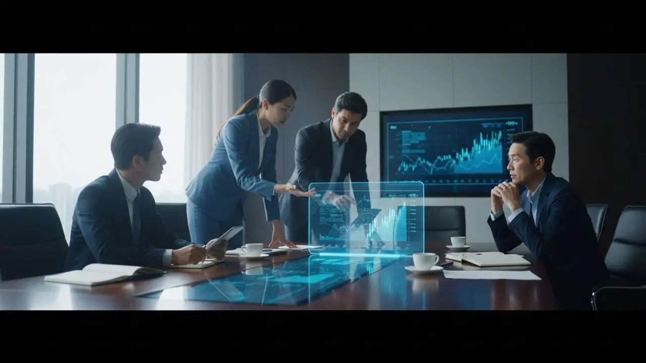  Oficinas de CaixaBank analizando las caracter&iacute;sticas y condiciones de sus hipotecas en un entorno competitivo actual &mdash; Imagen generada por IA 