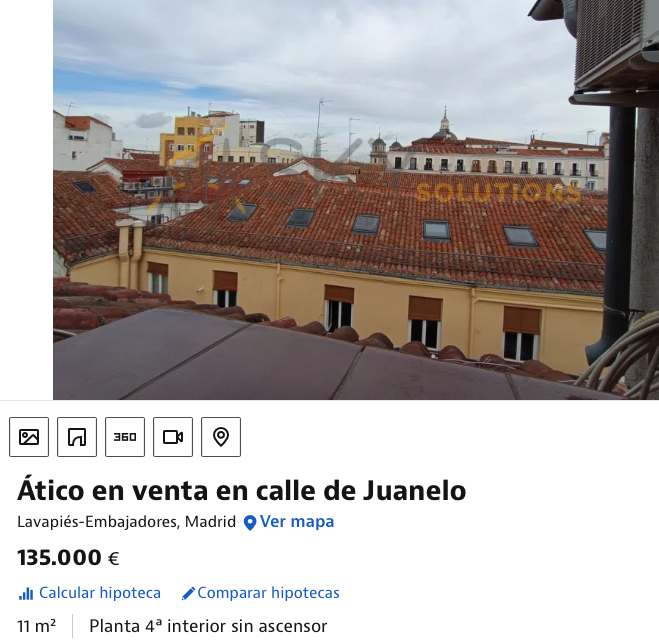 El anuncio