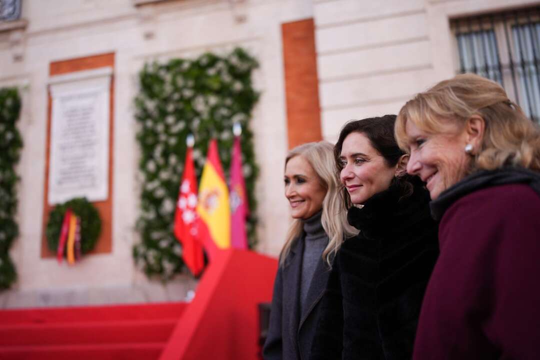 Cristina Cifuentes, Isabel Díaz Ayuso y Esperanza Aguirre